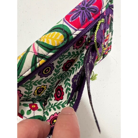 Vera Bradley Viva La Vera Saddle Up Crossbody Handbag with Matching Euro Wallet - Picture 4 of 8